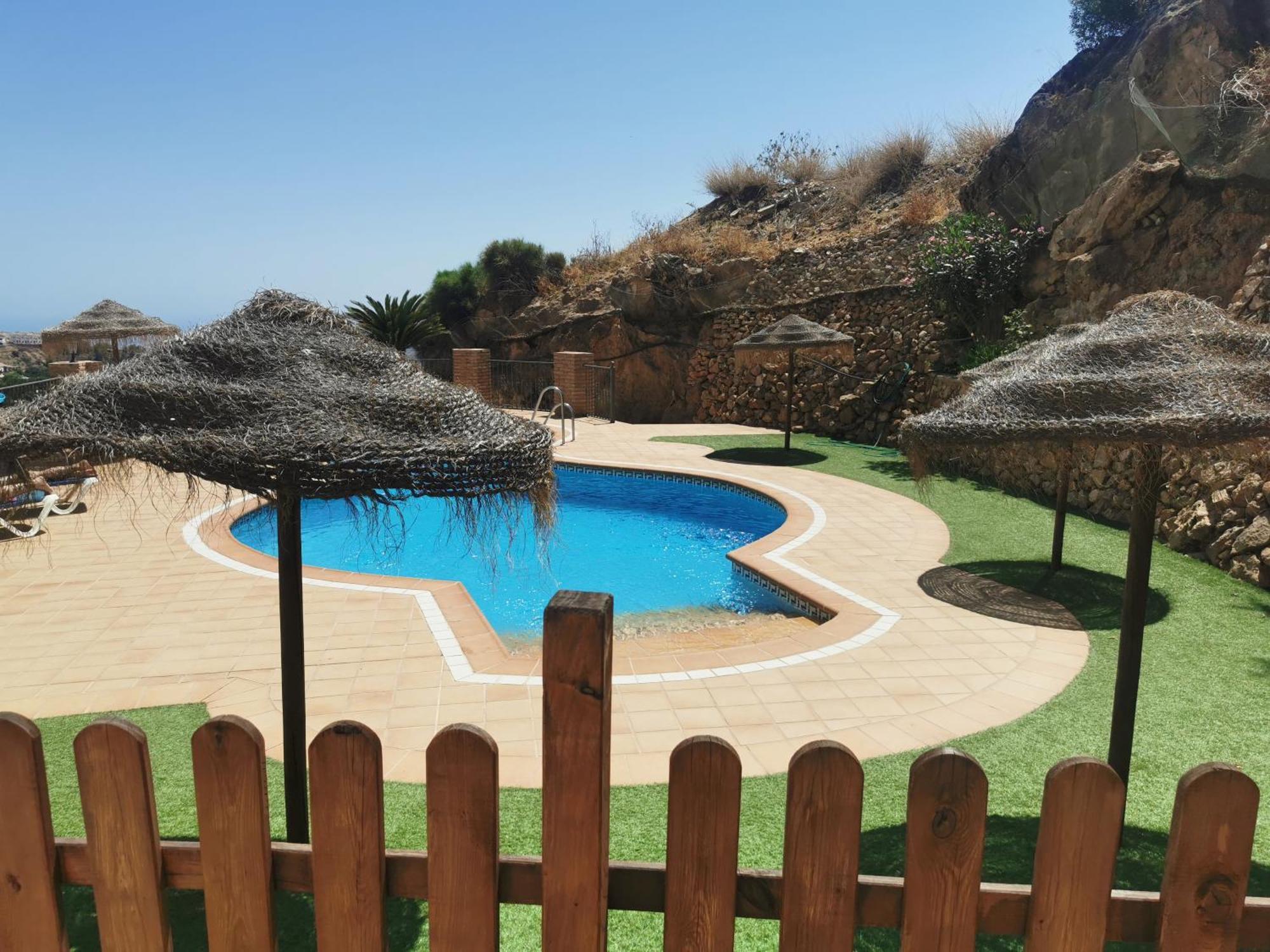 Apartamento Maria Platero Centrico Y Con Las Mejores Vistas Del Casco Antiguo La Montana Y El Mar Mediterraneo Frigiliana Exterior foto